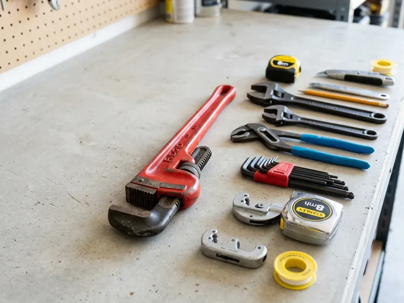 Professional plumbers in Tortugas, NM equipped with top-tier tools for residential and commercial plumbing services.